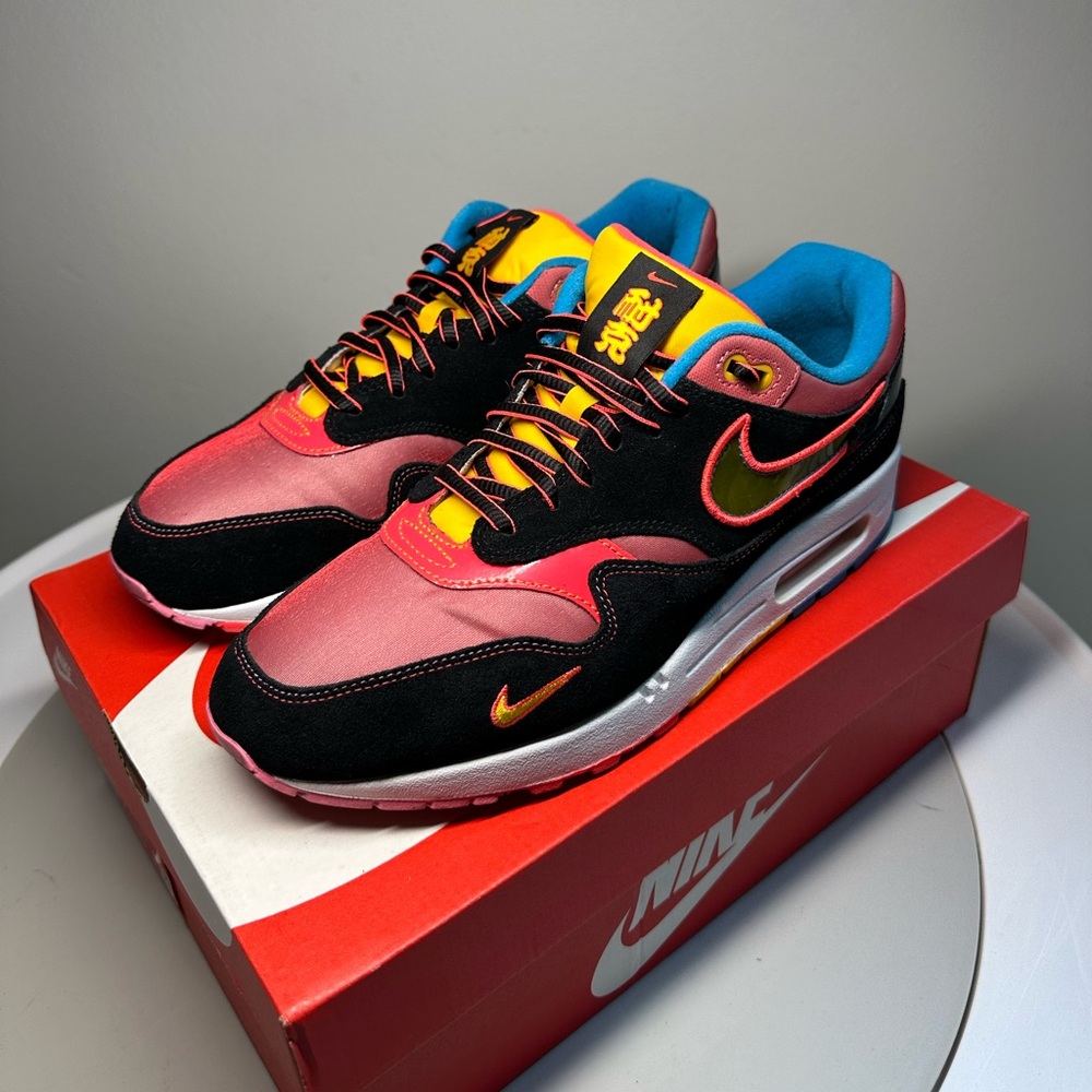 RARE NIKE MEN’S AIR MAX 1 SE THE CHINA TOWN NEW YORK 2020 SIZE 10